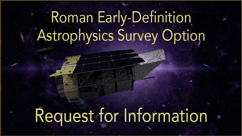 Early-definition Astrophysics Survey Option